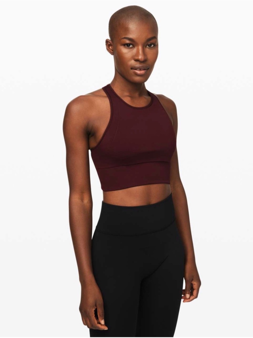 Lululemon Ebb to Train Bra Garnet